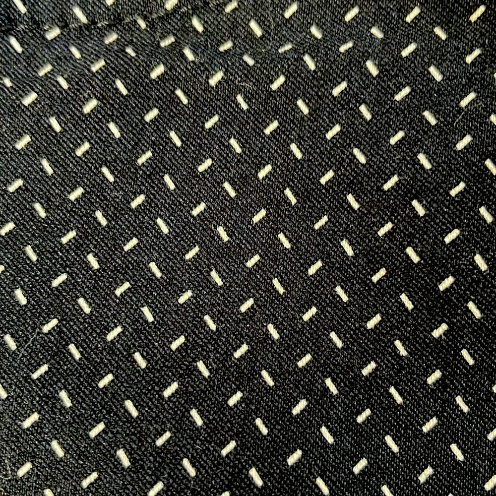 Hillary Radley Bermuda shorts black with white print LIKE NEW - Picture 6 of 7